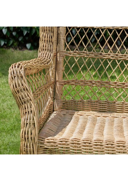 Rısholmen Tekli Bahçe Koltuğu Kahverengi Mindersiz fırsatları