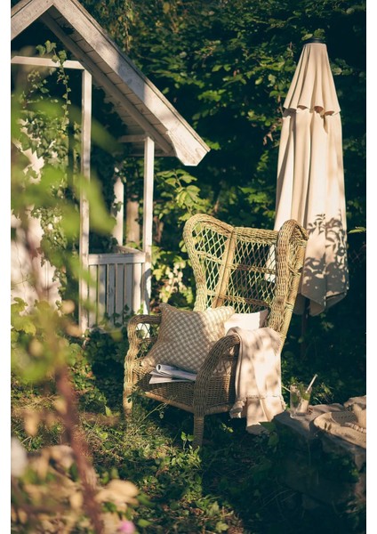 Rısholmen Tekli Bahçe Koltuğu Kahverengi Mindersiz indirimleri