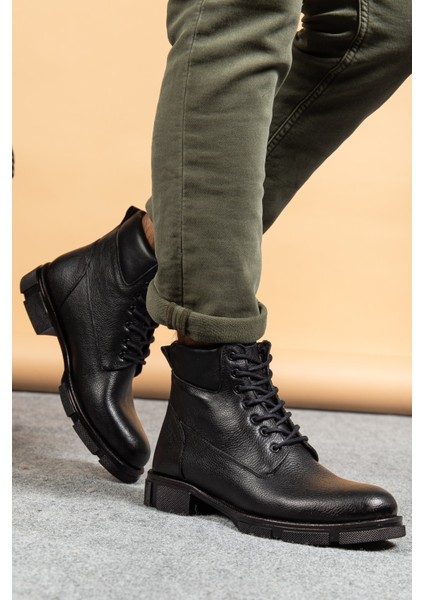 %100 Hakiki Deri, Suya Dayanıklı, Erkek Bot fırsatları