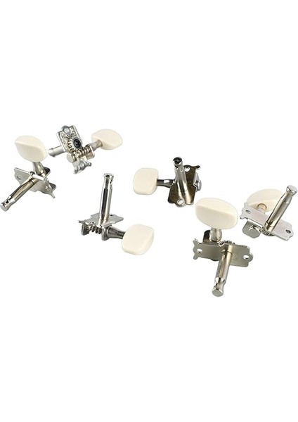 6 Adet Gitar Kilitleme Tuner Gitar Kilitleme Tuner, Gitar Tel Akort Peg Abs Mühürlü Makine Kafası Tuner Gitar Tel Akort Peg Elektro Gitar Tuner Anahtar Değiştirme modelleri