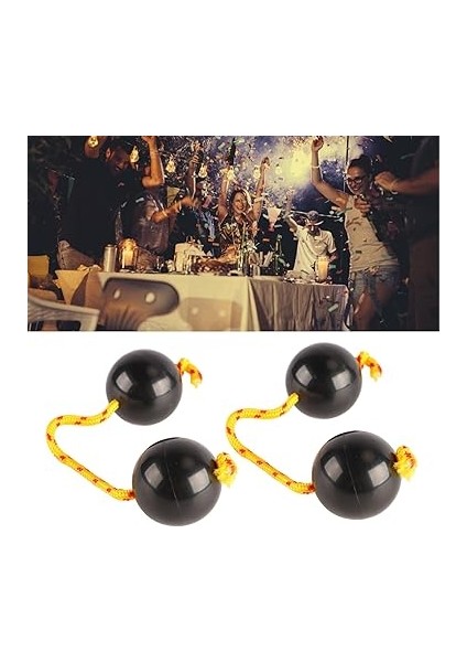 2 Adet Afrika Ritmik Topu Afrika Ritmik Topu, Afrika Çalkalayıcı Çıngırak Topu Afrika Çalkalayıcı Çıngırak Topu Ayarlanabilir El Perküsyon Çıngıraklar Topu Siyah Eğlence Için modelleri