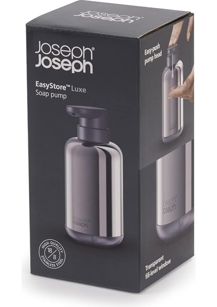 Joseph Easystore Luxe Sıvı Sabunluk, Paslanmaz Çelik modelleri