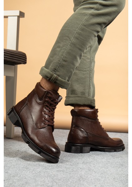 %100 Hakiki Deri, Suya Dayanıklı, Erkek Bot fırsatları