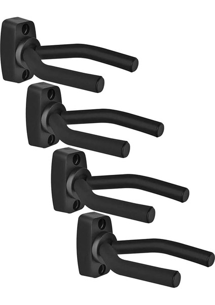 4 Adet Gitar Askıları Duvara Montaj Gitar Tutucu Gitar Ukulele Bas Desteği Ekran