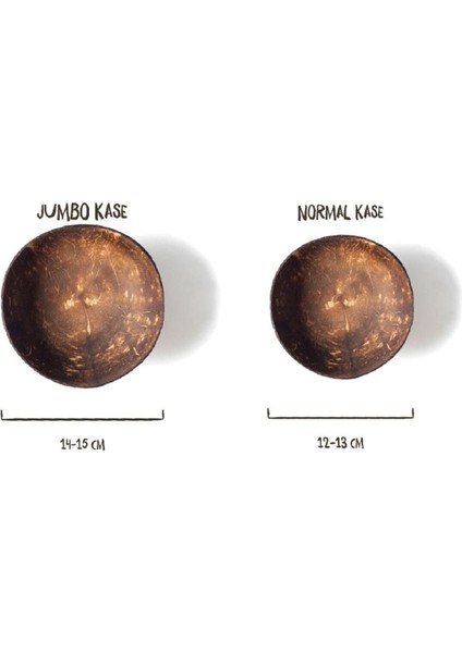 Yeşil Jumbo Hindistan Cevizi Kasesi - El Yapımı Coconut Bowl - Atıştırmalık, Sos ve Çerez Kasesi fiyatları