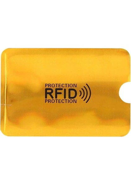 Kredi Banka Kimlik Kartı Koruyucu Kılıf Hırsızlık Önleyici Rfid Nfc Antistatik Aluminyum Metalize Poşet