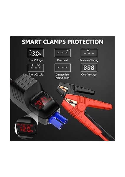 Jstar 3 20000MAH 1600A Jump Starter LCD Ekranlı Taşınabilir Akü Takviye Cihazı ( Çanta + Powerbank + LED Lamba) fiyatları