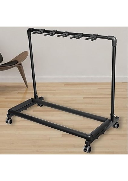 Guitar Stand Metal ve Eva Çoklu Gitar Dükkanlar Için Tekerlekler ile Tutucu Fl 17W W Gitar Stand Su Multı Rackguıtar Rackgutar Tuter (FL-11W) modelleri