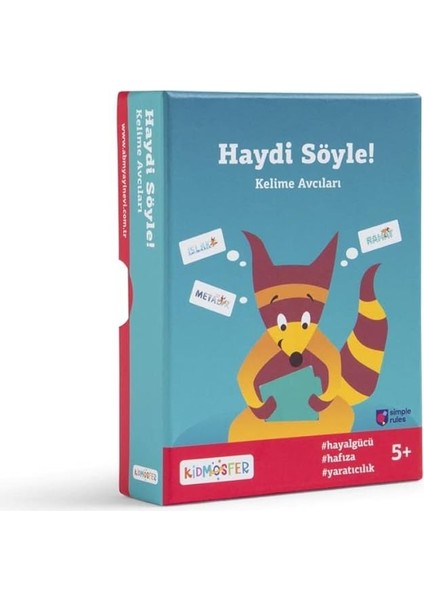 Kart Oyunu/haydi Söyle Kelime Avcıları