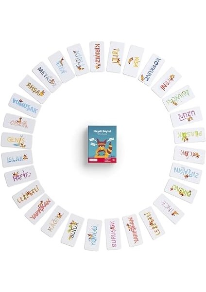 Kart Oyunu/haydi Söyle Kelime Avcıları modelleri