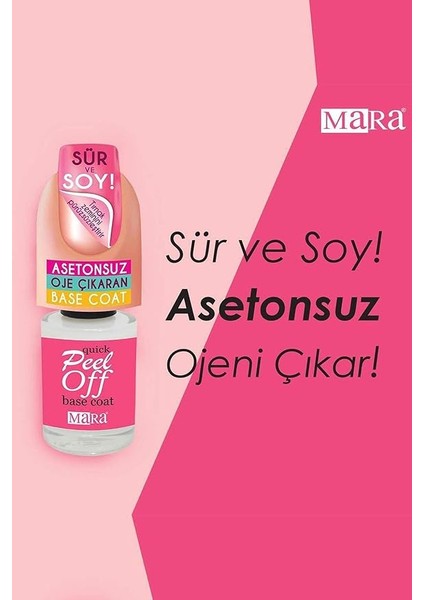 Kozmetik Peel Off Base Coat Oje Çıkarıcı modelleri