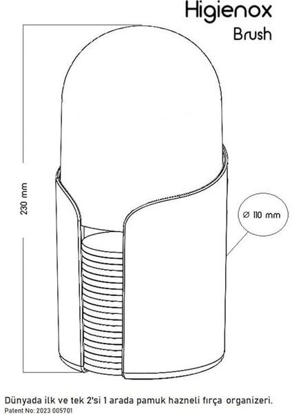 Olivia Makyaj Düzenleyici Beyaz Kozmetik Düzenleyici Fırça Tutucu ve Pamuklu Ped Saklama Kutusu fiyatları