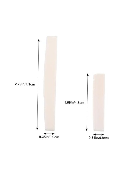 2 Takım Gitar Köprü Eyer Akustik Gitar Aksesuarları Akustik Gitar Köprü Sığır Eti Kemik Gitar Eyer Somunu fiyatları