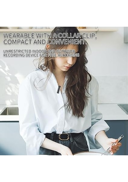 Kablosuz Yaka Mikrofonu 3'ü 1 Arada Alıcı Cep Telefonu Için 360° Çok Yönlü Yaka Mikrofonu Gürültü Azaltma Type-C Android Alı Telefon Tablet ile Uyumlu Youtube Facebook Canlı Yayını modelleri