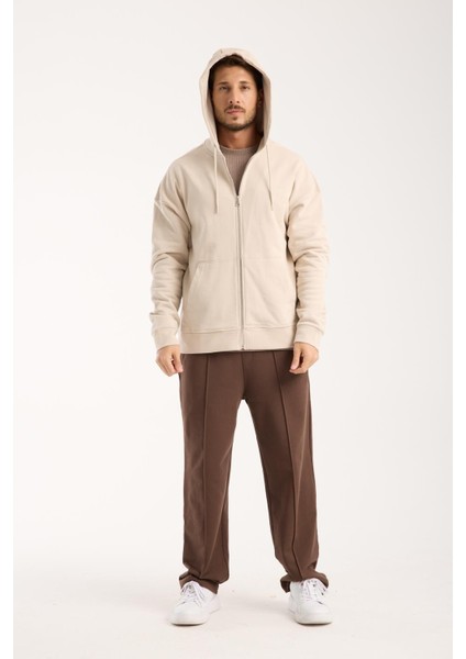 %100 Pamuk Kapüşonlu Sweatshirt & Eşofman Altı Kombin fırsatları