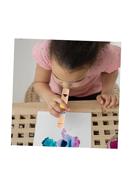 Çocuklar Için Eğitici Ahşap Kaydırak Düdüğü Parlak Renkler Oyuncak Doğum Günü Hediyeleri Için Mükemmel fırsatları