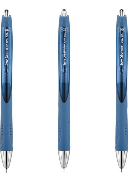 Xberry Jel Kalem 05MM Igne Uc Mavı-Sıyah 14 3lu Set