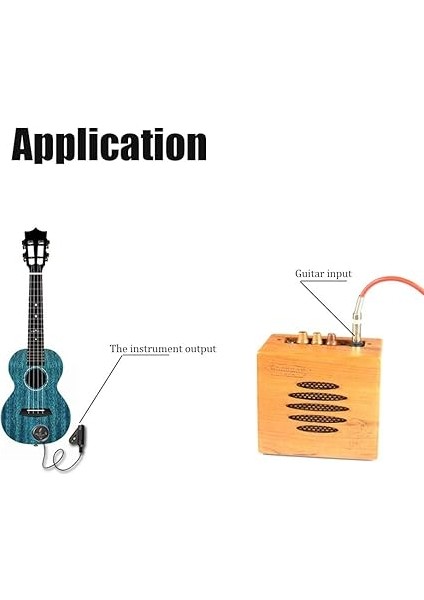 Ad-35 Mini Ses Pick-Up Piezo Amplifikatör Dönüştürücü Sopa Piezo Akustik Gitar Ukulele Keman Viyolonsel Banjo Için Pickup fırsatları