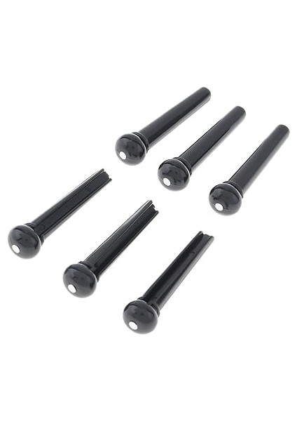 Akustik Gitar Köprü Pimleri Eyer Somun Seti, Köprü Pimleri ve Eyer ve Somun Yedek Parçalar 6 Dize Akustik Gitar indirimleri