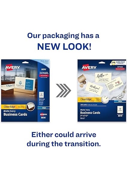 Basılabilir Kartvizitler, Mürekkep Püskürtmeli Yazıcı, 200 Kart, 2 x 3,5, Temiz Kenar, Ağır, Fildişi Rengi (8876) fiyatları