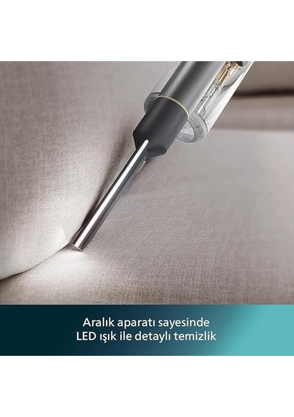 7000 Serisi Kablosuz Elektrikli Süpürge – Powercyclone 12, 80 Dakika Kullanım Süresi, Islak Temizlik Için Aqua Modül, Anti-Alerji Filtre, El Süpürgesi Modu, 5 Yıl Garanti (XC7053/01) fırsatları