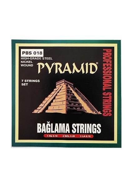 018 Kısa Sap Için Saz Teli - Orjinal Alman Pyramid fiyatları