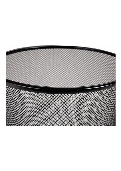 Classics Ev Veya Ofis Için Küçük Silindir Çöp Kutusu, 6 Galon Fileli Yuvarlak Kova, Hafif, Çelik Çöp Sepeti Seti, Çöp Veya Geri Dönüşüm Için, 2'li Paket, Siyah fiyatları