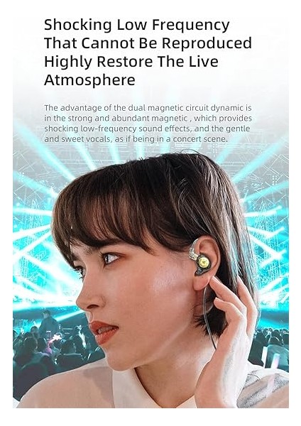 Edxpro Kz Edx Kulak Içi Monitör, Hifi Stereo Sahne/stüdyo Iem Gürültü Yalıtımlı Spor Kulaklık/kulaklık/kulaklık/müzisyen Odyofili Için Çıkarılabilir Kablolu (Mikrofonsuz, Yarı Saydam Siyah) indirimleri