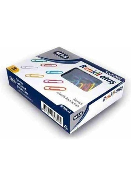 Pvc Kaplı Ataş, Çok Renkli, 28 mm fiyatları