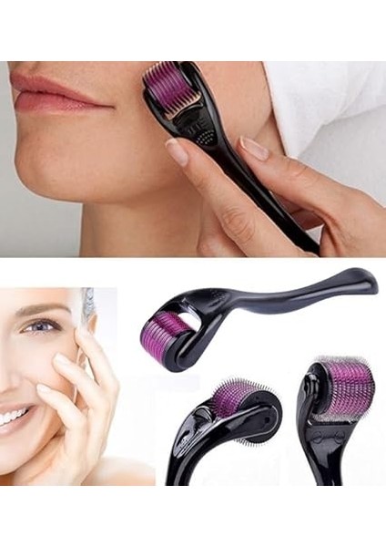 Dermaroller 0,5 mm 540 Titanyum Iğne Cilt Bakımı, Yüz Kırışıklıkları Için Saç Dökülmesi, Sakal Büyümesi, Saç Büyümesi, Mikro Iğneler, Profesyonel Mikro Iğneler (0,5mm) fiyatları