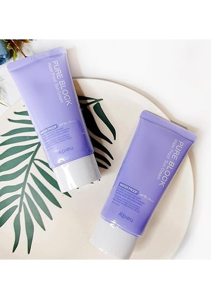 Ter ve Suya Dayanaklı Güneş Kremi A'pıeu Pure Block Water Proof Sun Cream SPF50+/PA+++ 50ML fiyatları