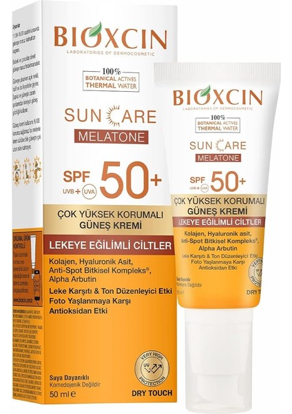 Sun Care Lekeye Eğilimli Ciltler Için Çok Yüksek Korumalı Güneş Kremi 50 Spf - Leke ve Çil 50 ml
