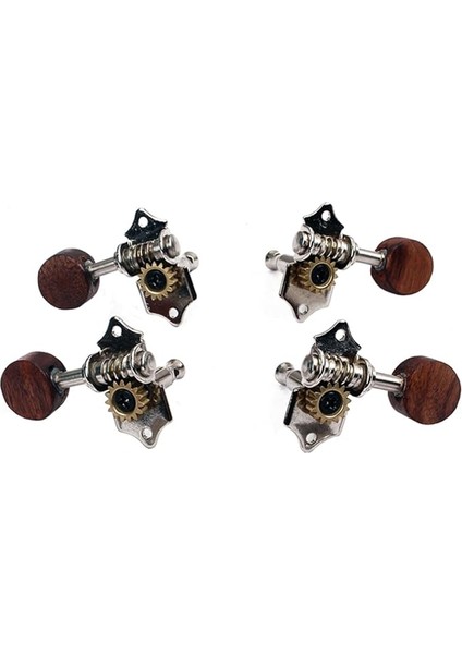 Doğru Tel Ahşap Gitar Makinesi - 2 Sol ve 2 Sağ Akort Burgusu Gitar Akort Aletleri