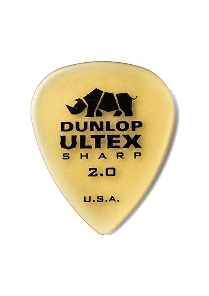 Ultex Sharp Picks - 6'lı Paket 2,0 mm modelleri