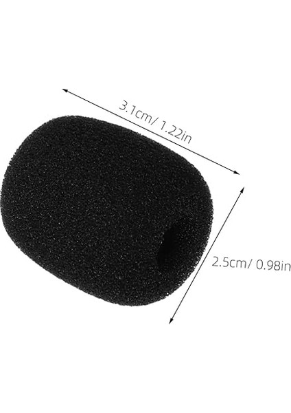 10 Adet Mikrofon Kılıfı Mikrofon Rüzgarlığı Yaka Kulaklık Rüzgarlığı Sünger Kılıfı Stüdyo Sahne ve Profesyonel Kullanım Için Kulaklık Mikrofonları Için fiyatları