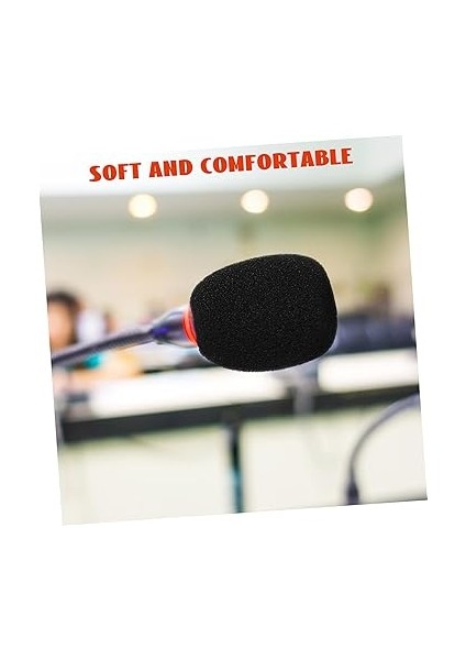 10 Adet Mikrofon Kılıfı Mikrofon Rüzgarlığı Yaka Kulaklık Rüzgarlığı Sünger Kılıfı Stüdyo Sahne ve Profesyonel Kullanım Için Kulaklık Mikrofonları Için modelleri