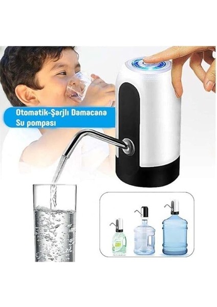 Elektrikli Şarjlı Otomatik Damacana Su Pompası AP112 modelleri