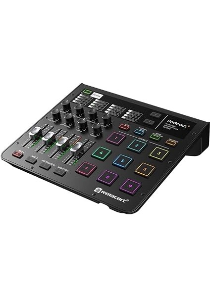 Podcast+ Production Studio | Tiktok | Instagram | Youtube | Podcast Efektli Canlı Yayın Ses Mikseri | (Pc | Mac | Android | Ios | iPad Os Uyumlu) fiyatları