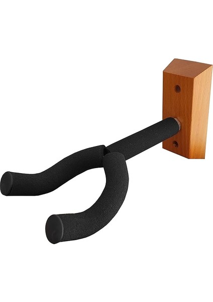 Lmcmwh Gitar Duvar Askısı Ahşap Dayanaklı Metal Askı Guitar Wall Hanger