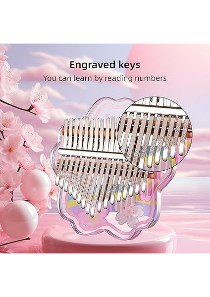 Kalimba Mini Başparmak Piyano 17 Tuşlar Taşınabilir Müzik Aleti Karikatür Sevimli Kalimba Başparmak Piyano Müzik Kutusu Yeni Başlayanlar Için Ilginç Parti Seyahat Başparmak Piyano Enstrümanı indirimleri