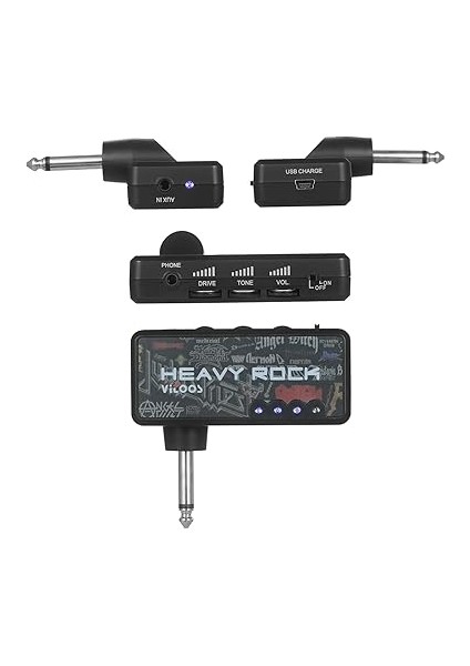 Elektro Gitar Amp, Elektro Gitar Fiş, Mini Kulaklık Amp Amplifikatör, Heavy Rock Kompakt Taşınabilir modelleri