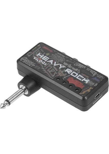 Elektro Gitar Amp, Elektro Gitar Fiş, Mini Kulaklık Amp Amplifikatör, Heavy Rock Kompakt Taşınabilir fırsatları