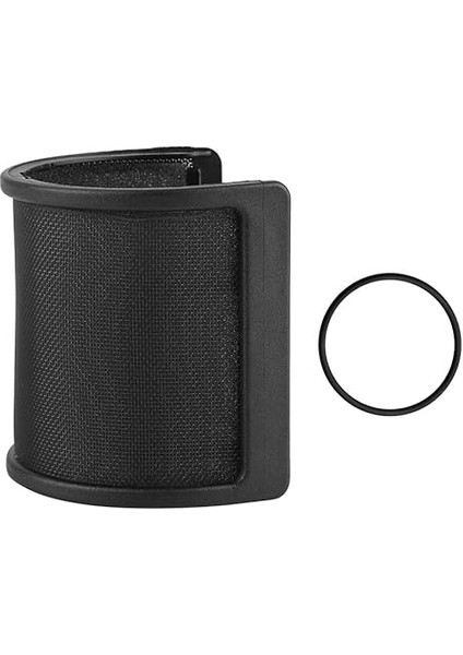 Mikrofon Pop Filtresi Profesyonel Metal Mikrofon Pop Filtresi Kalkanı Patlama Önleyici Net Kapasitör Rüzgar Geçirmez Mikrofon Anti Gürültü Net Kapak fiyatları