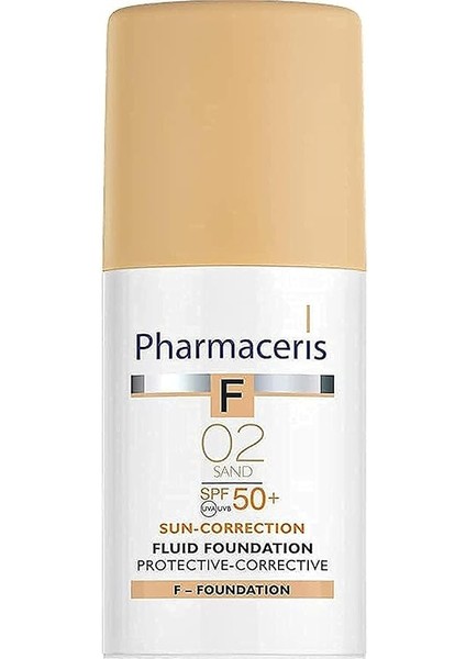 S-5 Protective-Corrective Fluid Foundation Kapatıcı Fondöten SPF50+ (02 Sand) (Yüksek Koruma Faktörlü Kapatıcı Fondöten-Kum 02) (30 Ml)