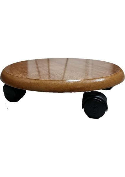 Kaplamalı Yuvarlak Ahşap Saksı Altlığı Damacan Tüp Saksı Sehpası fiyatları