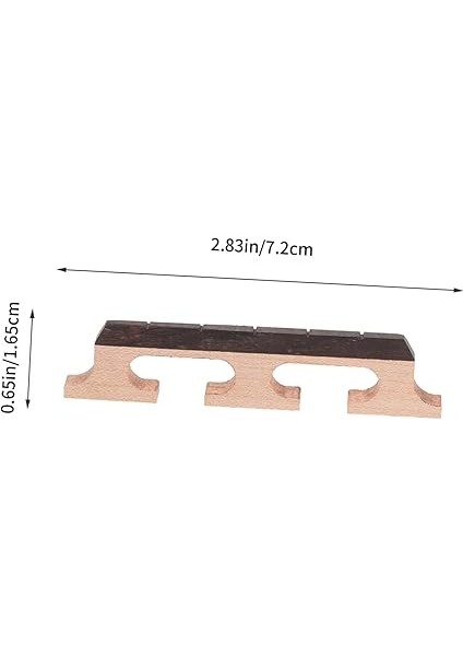 1 Adet Profesyonel Banjo Köprüsü Premium Kalite Banjo Aksesuarı Hafif ve Kolay Kurulum Gelişmiş Rezonans ile Mükemmel Uygun Taşınabilirlik Için Tasarlandı fiyatları