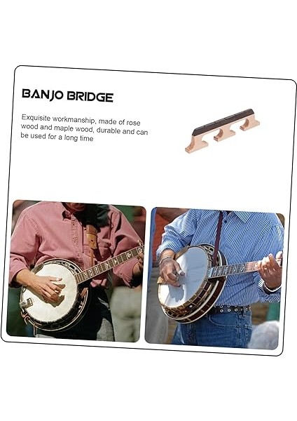 1 Adet Profesyonel Banjo Köprüsü Premium Kalite Banjo Aksesuarı Hafif ve Kolay Kurulum Gelişmiş Rezonans ile Mükemmel Uygun Taşınabilirlik Için Tasarlandı modelleri