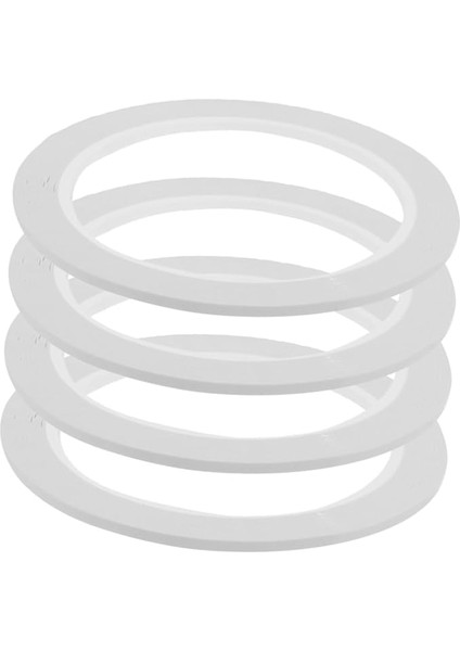 4 Adet Keman Sticker Bandı Keman Beyaz 3mm Müzik Aleti Klavye Bantları