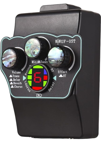 Gitar Manyetiği Klasik Gitar Manyetiği Titreşim Manyetiği Bt Eşlik Eden Rezonans Manyetiği 3-Bant Eq Ekolayzer Akustik Ahşap Gitar Enstrüman Akuarları