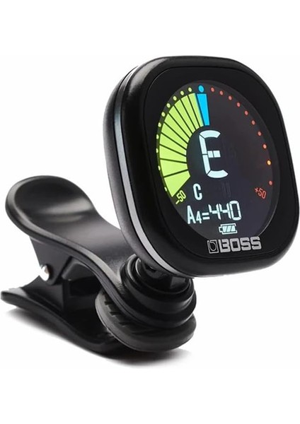 Tu-05 Clip On Tuner, Büyük Renkli Ekran ve Şarj Edilebilir Pil Konforu